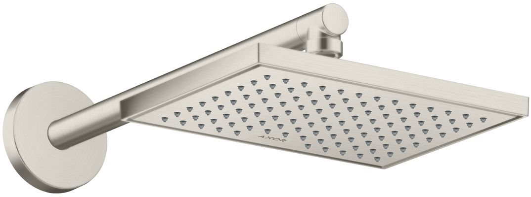 Hansgrohe Brausearm DN 15 390 mm Axor BSO, 406 mm, Farbe Edelstahl-Optik (silber) Bild 2