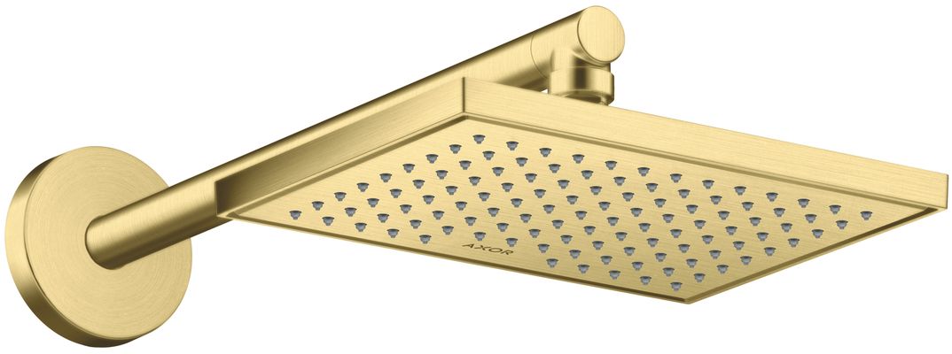 Hansgrohe Brausearm DN 15 390 mm Axor BB, 406 mm, Farbe brass Bild 2