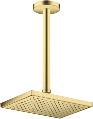 Hansgrohe Decken-Anschlussstück Axor DN 15 300 mm BB, 91 mm, Farbe brass Bild 2