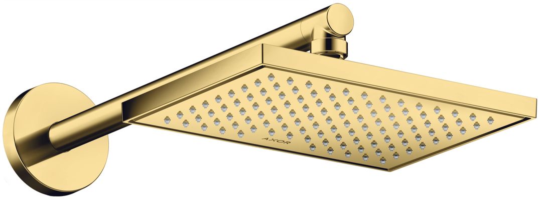 Hansgrohe Brausearm DN 15 390 mm Axor PGO, 406 mm, Farbe gold Bild 2