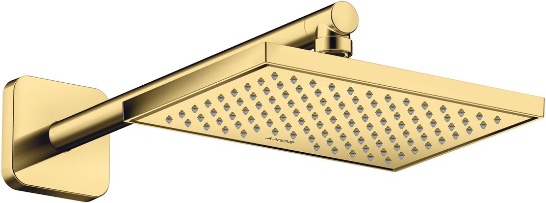 Hansgrohe Brausearm DN 15 softsquare Axor PGO, 390 mm, Farbe gold Bild 2