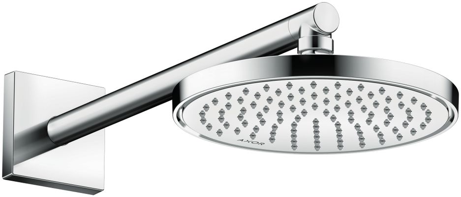 Hansgrohe Brausearm DN 15 eckig Axor, 390 mm, Farbe chrom Bild 4