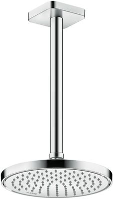 Hansgrohe Decken-Anschlussstück Axor DN 15 300 mm softsquare, 91 mm, Farbe chrom Bild 3