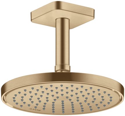 Hansgrohe Decken-Anschlussstück Axor DN 15 100 mm softsquare BBR, 92 mm, Farbe bronze Bild 3