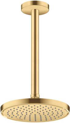 Hansgrohe Decken-Anschlussstück Axor DN 15 300 mm BGO, 91 mm, Farbe gold Bild 3