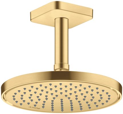 Hansgrohe Decken-Anschlussstück Axor DN 15 100 mm softsquare BGO, 92 mm, Farbe gold Bild 3