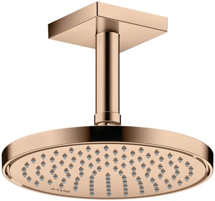 Hansgrohe Decken-Anschlussstück Axor DN 15 100 mm eckig PRG, 92 mm, Farbe red gold Bild 3