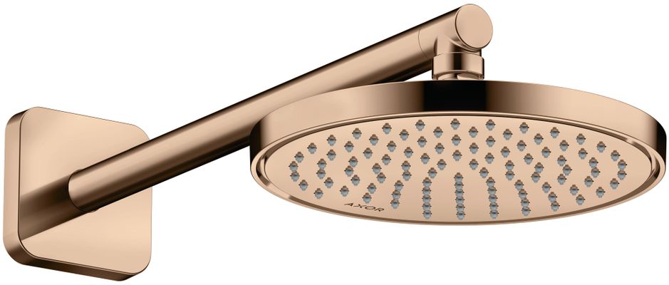 Hansgrohe Brausearm DN 15 softsquare Axor PRG, 390 mm, Farbe redgold Bild 3