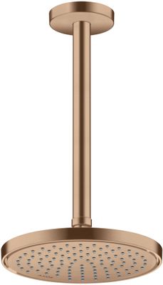 Hansgrohe Decken-Anschlussstück Axor DN 15 300 mm BRG, 91 mm, Farbe red gold Bild 3