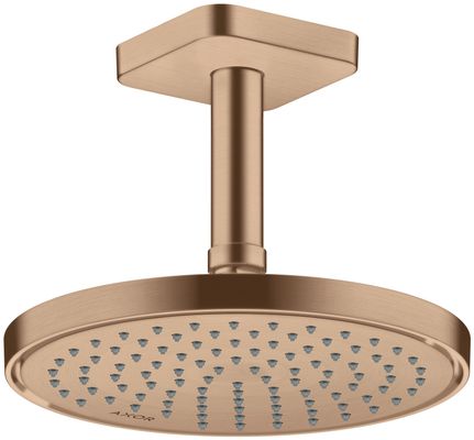 Hansgrohe Decken-Anschlussstück Axor DN 15 100 mm softsquare BRG, 92 mm, Farbe red gold Bild 3