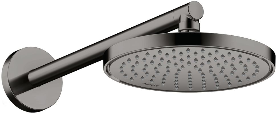 Hansgrohe Brausearm DN 15 390 mm Axor PBC, 406 mm, Farbe black chrome Bild 3