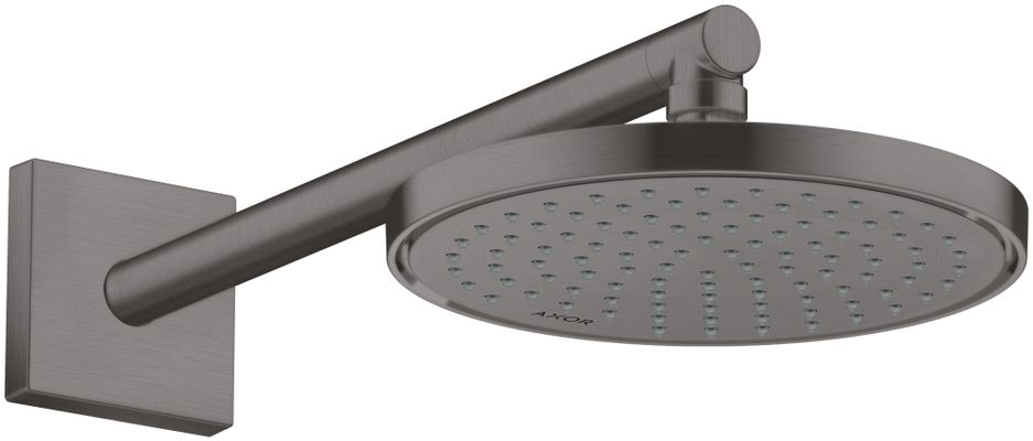 Hansgrohe Brausearm DN 15 eckig Axor BBC, 390 mm, Farbe black chrome Bild 3