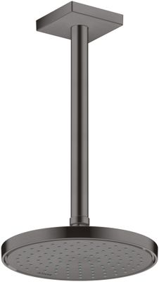 Hansgrohe Decken-Anschlussstück Axor DN 15 300 mm eckig BBC, 92 mm, Farbe black chrome Bild 3