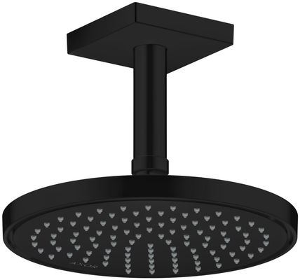 Hansgrohe Decken-Anschlussstück Axor DN 15 100 mm eckig matt, 92 mm, Farbe schwarz Bild 3