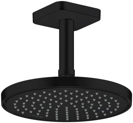 Hansgrohe Decken-Anschlussstück Axor DN 15 100 mm softsquare matt, 92 mm, Farbe schwarz Bild 3