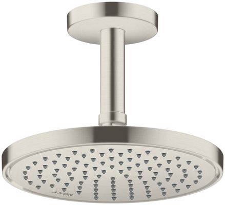 Hansgrohe Decken-Anschlussstück Axor DN 15 100 mm BSO, 91 mm, Farbe Edelstahl-Optik (silber) Bild 3
