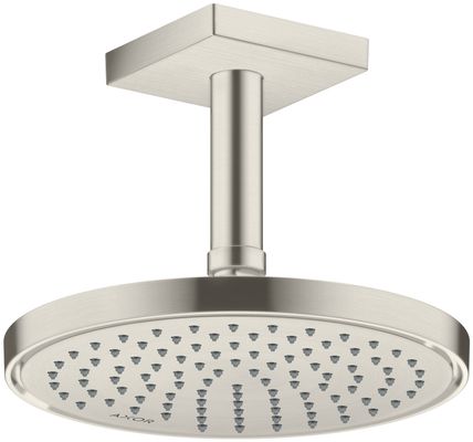 Hansgrohe Decken-Anschlussstück Axor DN 15 100 mm eckig BSO, 92 mm, Farbe Edelstahl-Optik (silber) Bild 3
