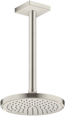 Hansgrohe Decken-Anschlussstück Axor DN 15 300 mm eckig BSO, 92 mm, Farbe Edelstahl-Optik (silber) Bild 3