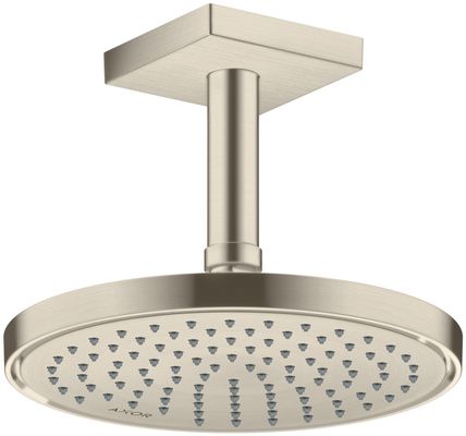 Hansgrohe Decken-Anschlussstück Axor DN 15 100 mm eckig BN, 92 mm, Farbe nickel Bild 3