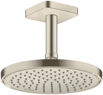 Hansgrohe Decken-Anschlussstück Axor DN 15 100 mm softsquare BN, 92 mm, Farbe nickel Bild 3