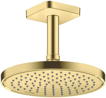 Hansgrohe Decken-Anschlussstück Axor DN 15 100 mm softsquare BB, 92 mm, Farbe brass Bild 3