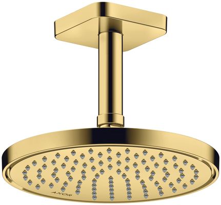 Hansgrohe Decken-Anschlussstück Axor DN 15 100 mm softsquare PGO, 92 mm, Farbe gold Bild 3