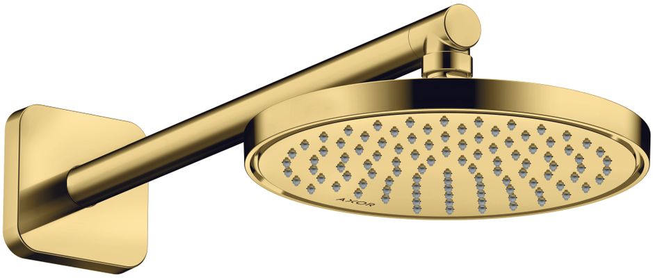 Hansgrohe Brausearm DN 15 softsquare Axor PGO, 390 mm, Farbe gold Bild 3