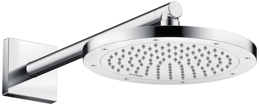 Hansgrohe Brausearm DN 15 eckig Axor, 390 mm, Farbe chrom Bild 5