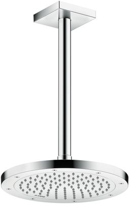 Hansgrohe Decken-Anschlussstück Axor DN 15 300 mm eckig, 92 mm, Farbe chrom Bild 4
