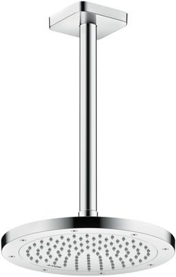 Hansgrohe Decken-Anschlussstück Axor DN 15 300 mm softsquare, 91 mm, Farbe chrom Bild 4
