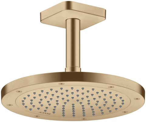 Hansgrohe Decken-Anschlussstück Axor DN 15 100 mm softsquare BBR, 92 mm, Farbe bronze Bild 4