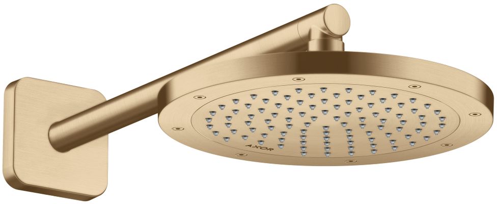 Hansgrohe Brausearm DN 15 softsquare Axor BBR, 390 mm, Farbe bronze Bild 4