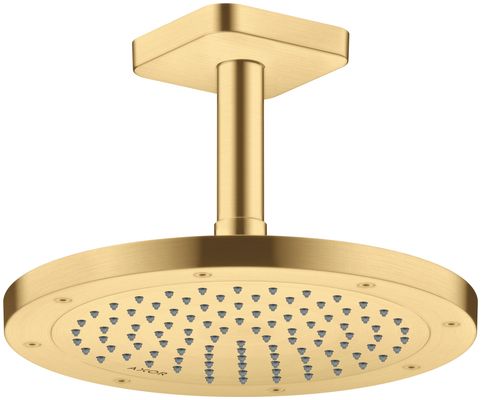 Hansgrohe Decken-Anschlussstück Axor DN 15 100 mm softsquare BGO, 92 mm, Farbe gold Bild 4