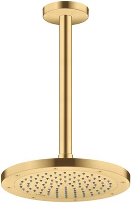 Hansgrohe Decken-Anschlussstück Axor DN 15 300 mm BGO, 91 mm, Farbe gold Bild 4