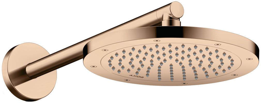 Hansgrohe Brausearm DN 15 390 mm Axor PRG, 406 mm, Farbe redgold Bild 4