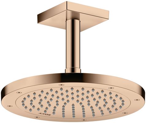 Hansgrohe Decken-Anschlussstück Axor DN 15 100 mm eckig PRG, 92 mm, Farbe red gold Bild 4