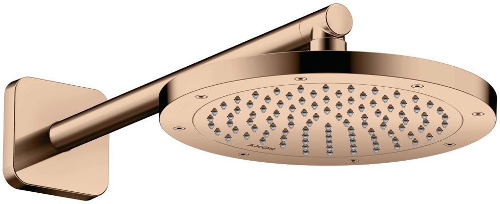 Hansgrohe Brausearm DN 15 softsquare Axor PRG, 390 mm, Farbe redgold Bild 4