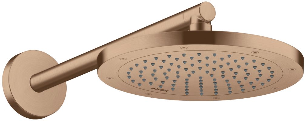 Hansgrohe Brausearm DN 15 390 mm Axor BRG, 406 mm, Farbe redgold Bild 4