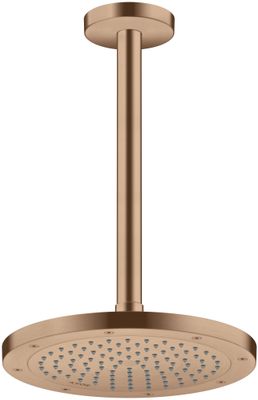 Hansgrohe Decken-Anschlussstück Axor DN 15 300 mm BRG, 91 mm, Farbe red gold Bild 4