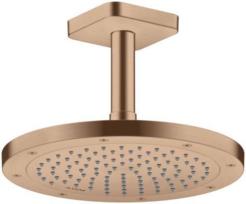 Hansgrohe Decken-Anschlussstück Axor DN 15 100 mm softsquare BRG, 92 mm, Farbe red gold Bild 4