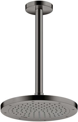 Hansgrohe Decken-Anschlussstück Axor DN 15 300 mm PBC, 91 mm, Farbe black chrome Bild 4