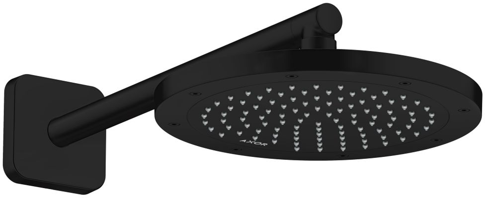 Hansgrohe Brausearm DN 15 softsquare Axor matt, 390 mm, Farbe schwarz Bild 6