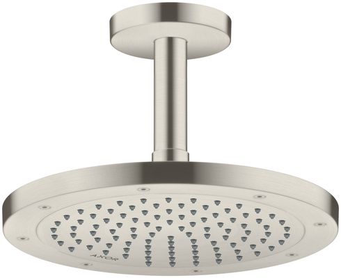 Hansgrohe Decken-Anschlussstück Axor DN 15 100 mm BSO, 91 mm, Farbe Edelstahl-Optik (silber) Bild 4