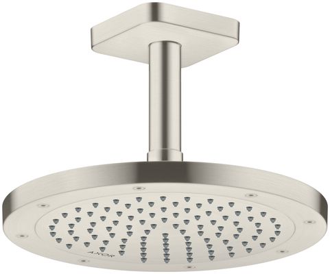 Hansgrohe Decken-Anschlussstück Axor DN 15 100 mm softsquare BSO, 92 mm, Farbe Edelstahl-Optik (silber) Bild 4