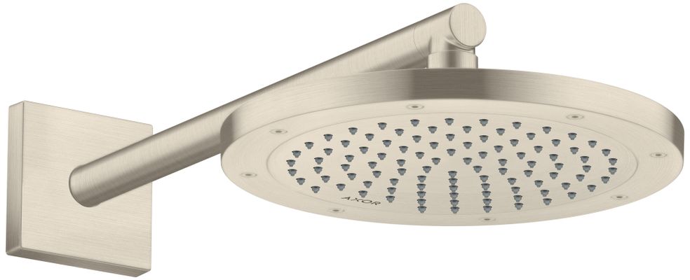 Hansgrohe Brausearm DN 15 eckig Axor BN, 390 mm, Farbe nickel Bild 4