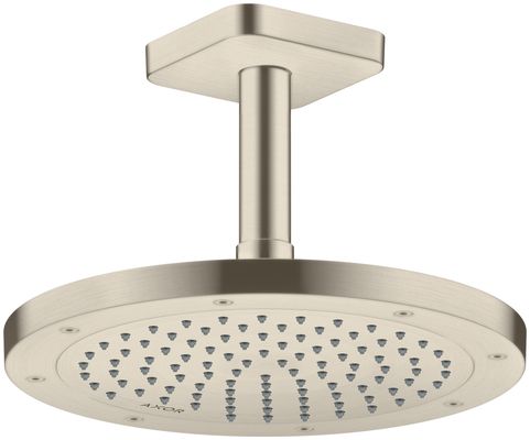 Hansgrohe Decken-Anschlussstück Axor DN 15 100 mm softsquare BN, 92 mm, Farbe nickel Bild 4