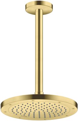 Hansgrohe Decken-Anschlussstück Axor DN 15 300 mm BB, 91 mm, Farbe brass Bild 4
