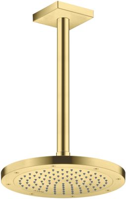 Hansgrohe Decken-Anschlussstück Axor DN 15 300 mm eckig BB, 92 mm, Farbe brass Bild 4