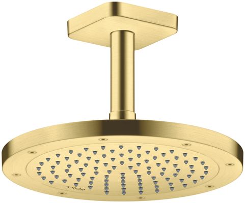 Hansgrohe Decken-Anschlussstück Axor DN 15 100 mm softsquare BB, 92 mm, Farbe brass Bild 4