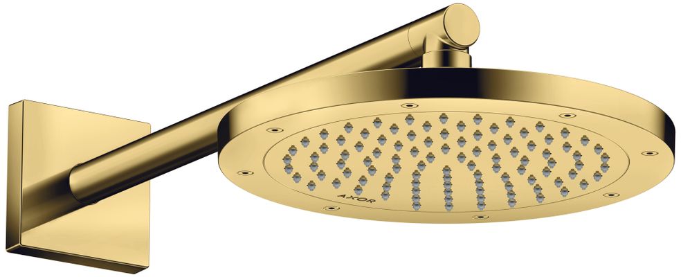 Hansgrohe Brausearm DN 15 eckig Axor PGO, 390 mm, Farbe gold Bild 4